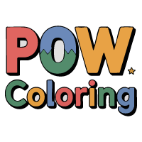 powcoloring.com logo