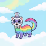 Kids Ferret Coloring Pages for free