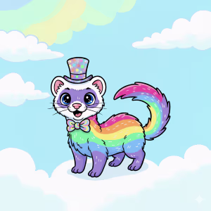 Kids Ferret Coloring Pages for free