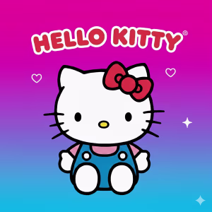 Cute Hello Kitty Coloring Pages for Toddlers and kids free