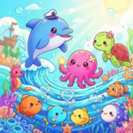 Free Sea Animals Coloring Pages for kidds