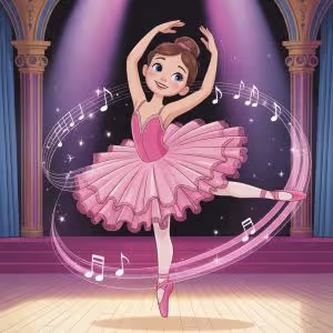 Beautiful Ballet Sheets for printing and coloring