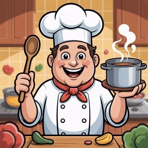 Free Printable Chef Coloring Pages For Kids