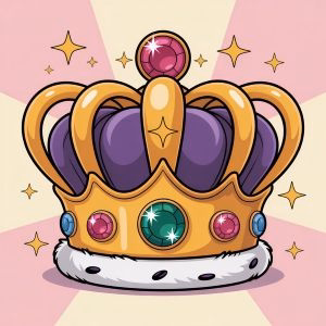 Free Printable Crown Coloring Pages For Kids