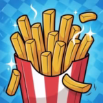 Free Printable French Fries Coloring Pages For Kids