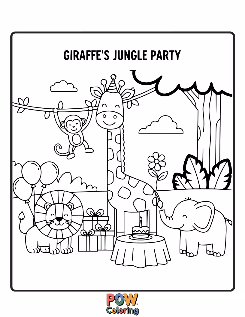 Free coloring page of A friendly Sorting Hat with big, curious eyes, about to place a tiny, surprised owl onto a student's head.