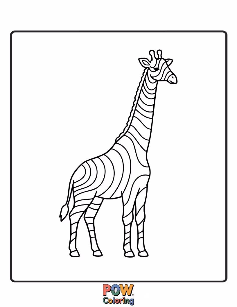 Free coloring page of An adorable, tiny dragon hatchling with wide, curious eyes, striped from a beautifully patterned stripes.