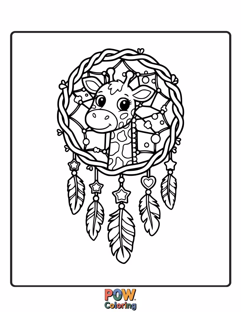 Free coloring page of A majestic phoenix with vibrant, fiery feathers, rising from ashes with a hopeful expression and glowing eyes.