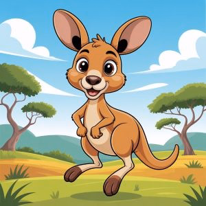 Free Printable Kangaroo Coloring Pages For Kids
