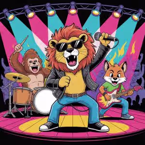 Easy Printable Rock And Roll Coloring Pages For Kids