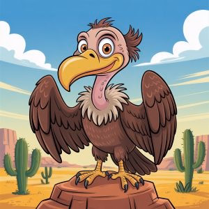 Free Printable Vulture Coloring Pages For Kids