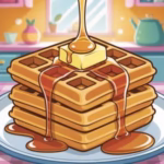 Free Printable Waffles Coloring Pages For Kids