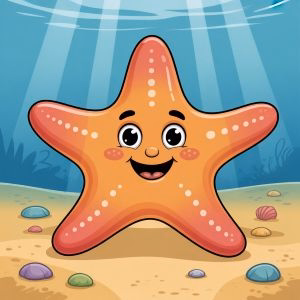 Free Printable Star Fish Coloring Pages For Kids