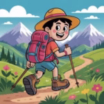 Free Printable Trekking Coloring Pages For Kids