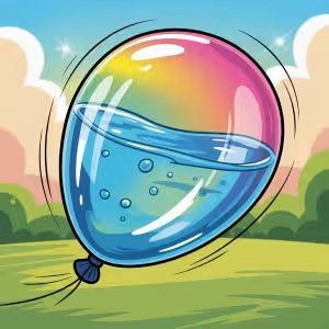 Water Balloon Coloring Pages