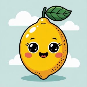 Lemon Coloring Pages