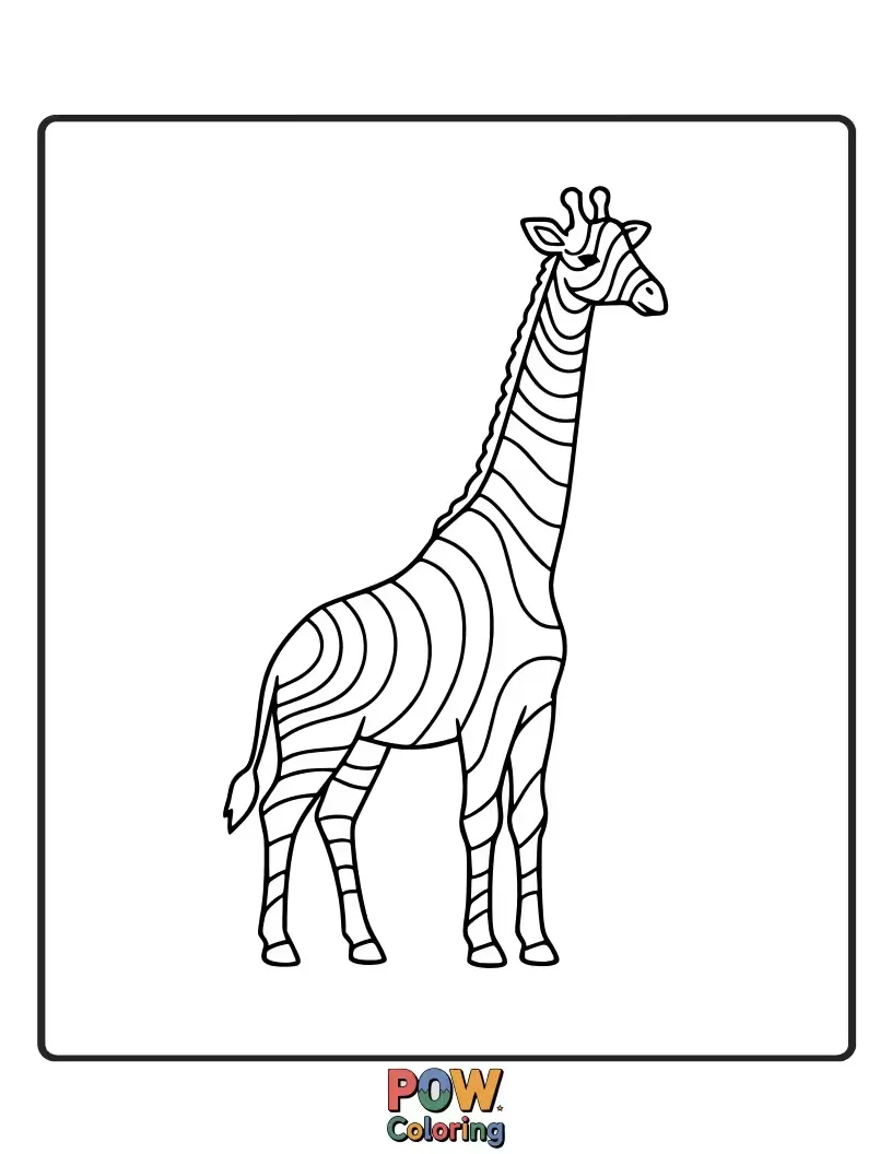 Free coloring page of An adorable, tiny dragon hatchling with wide, curious eyes, striped from a beautifully patterned stripes.