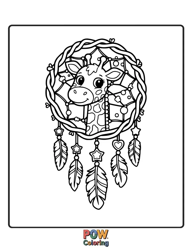 Free coloring page of A majestic phoenix with vibrant, fiery feathers, rising from ashes with a hopeful expression and glowing eyes.